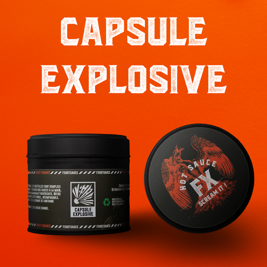 Capsule explosive